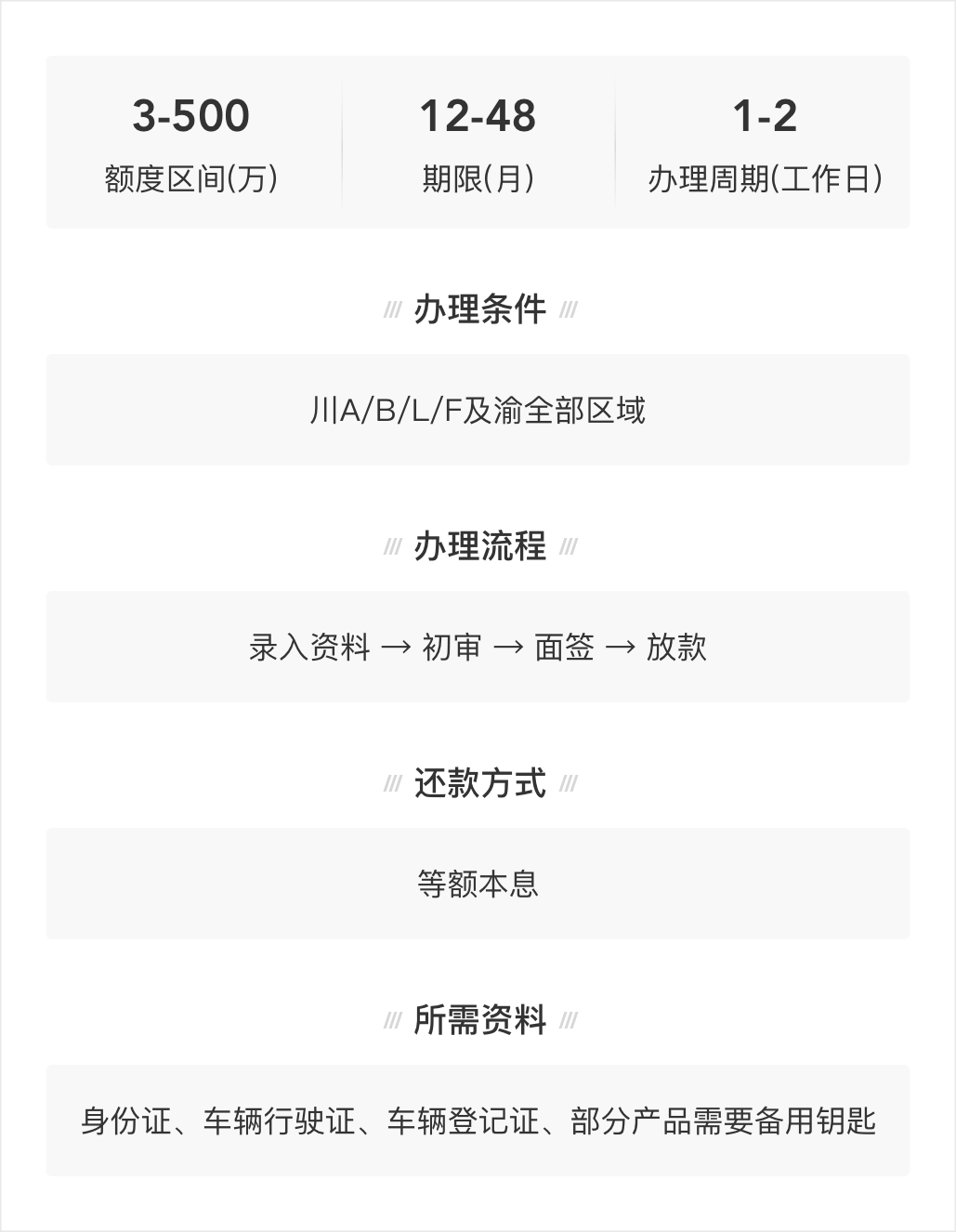 汽車抵押貸款利息多少(抵押車貸利息高嗎)? (http://www.osahdrypack.cn/) 知識問答 第8張