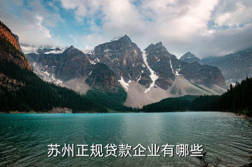 蘇州無抵押信用貸款(蘇州正規(guī)貸款企業(yè))？ (http://www.osahdrypack.cn/) 知識(shí)問答 第2張