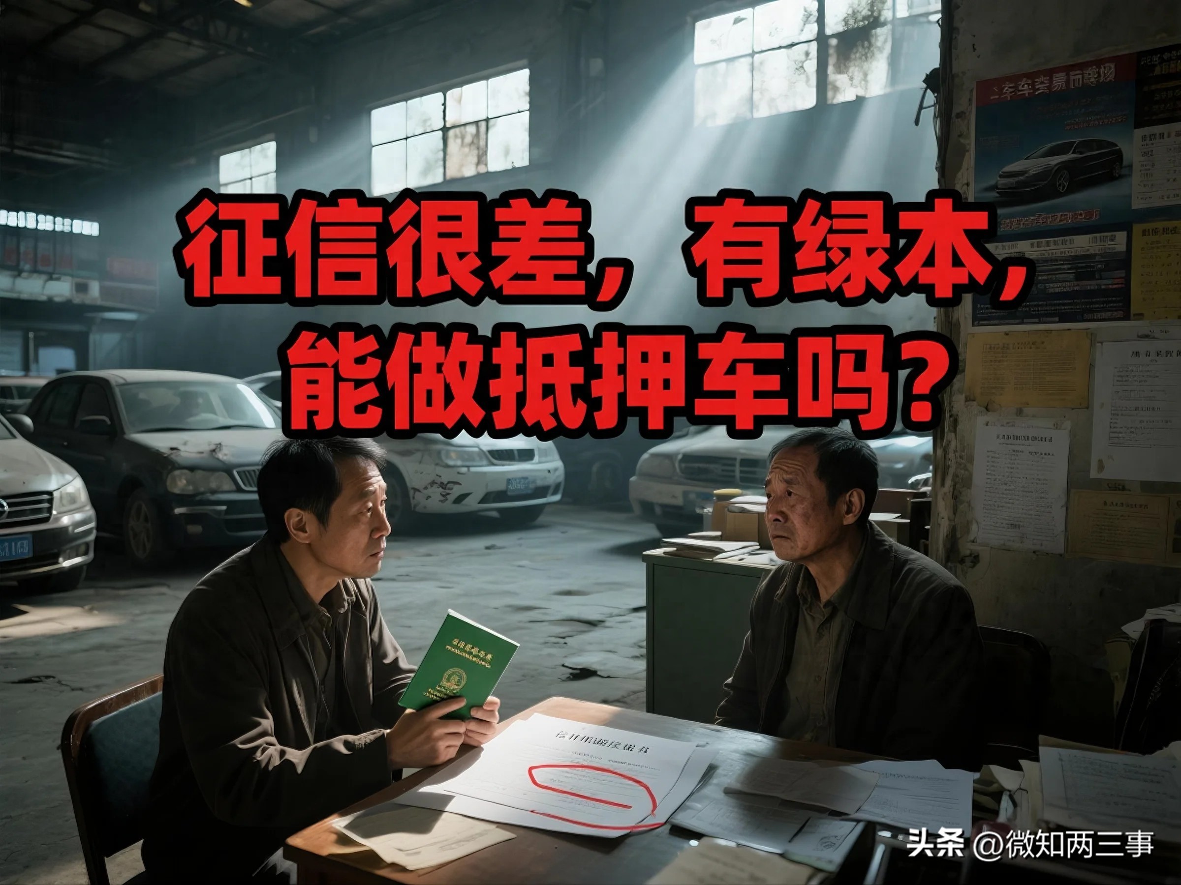 貸款車輛抵押貸( 征信差抵押貸款 )？ (http://www.osahdrypack.cn/) 知識(shí)問答 第1張
